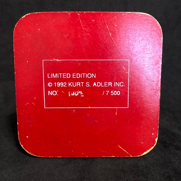 Kurt S. Adler Christmas Figurine 1992 - Picture 9 of 9